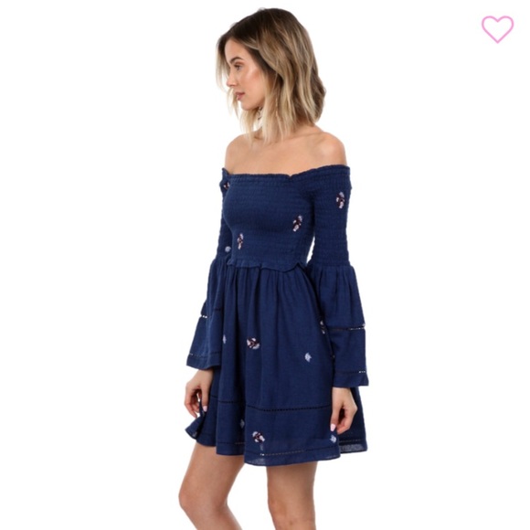 Free People Counting Daisies Embroidered Mini - Picture 4 of 8